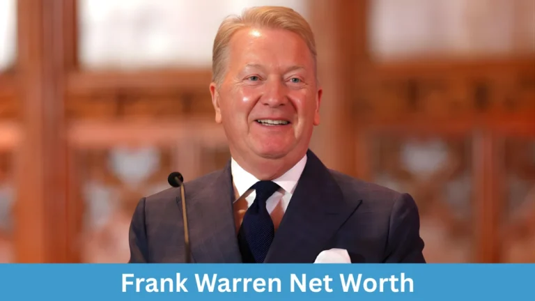 Frank Warren Net Worth