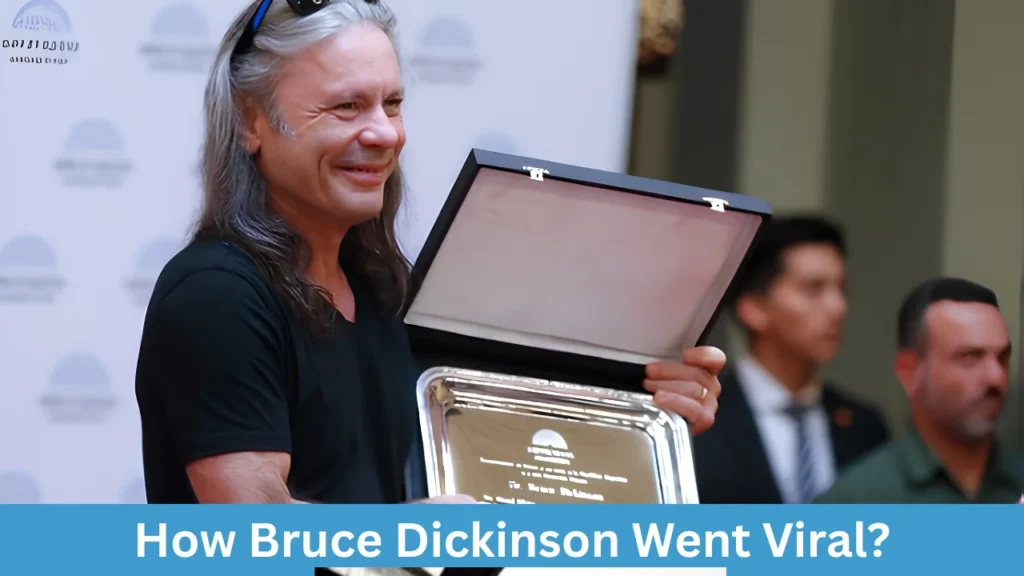 How Bruce Dickinson Went Viral?